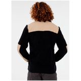 Protest - PRTBleaker - Fleece Vest - True Black - Outdoor - High-pile fleece