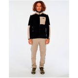 Protest - PRTBleaker - Fleece Vest - True Black - Outdoor - High-pile fleece