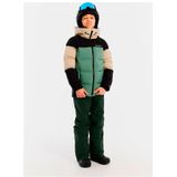 Protest - PRTJustin Jr - Ski-jas - Groen/Ecru/Zwart