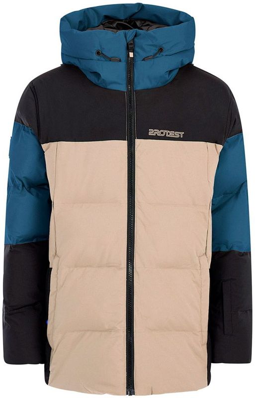 Protest - PRTJustin Jr - Ski-jas - Groen/Ecru/Zwart