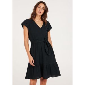 Protest - PRTJAYLINS - Jurk - True Black - Dames - Knielengte - Zakken