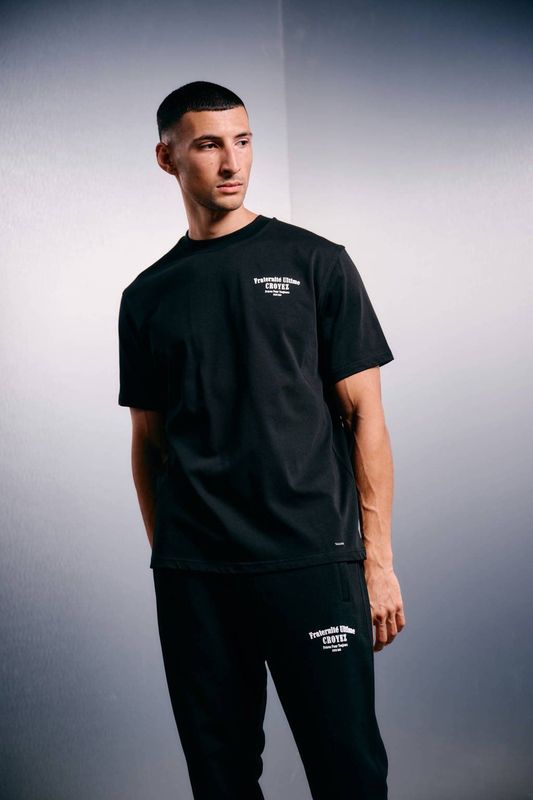 Croyez - Fraternité T-Shirt - Zwart