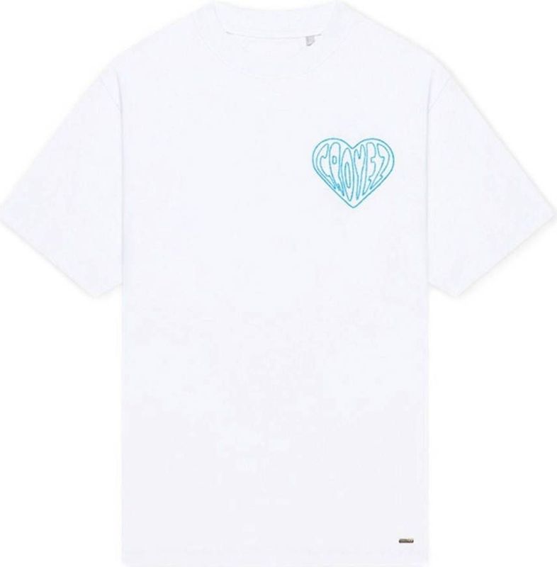 Croyez Stitched Heart T-Shirt - White XXS
