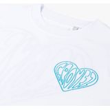 Croyez Stitched Heart T-Shirt - White XXS