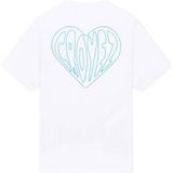 Croyez Stitched Heart T-Shirt - White XXS
