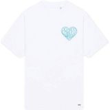 Croyez Stitched Heart T-Shirt - White XXS