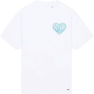 Croyez Stitched Heart T-Shirt - White XXS