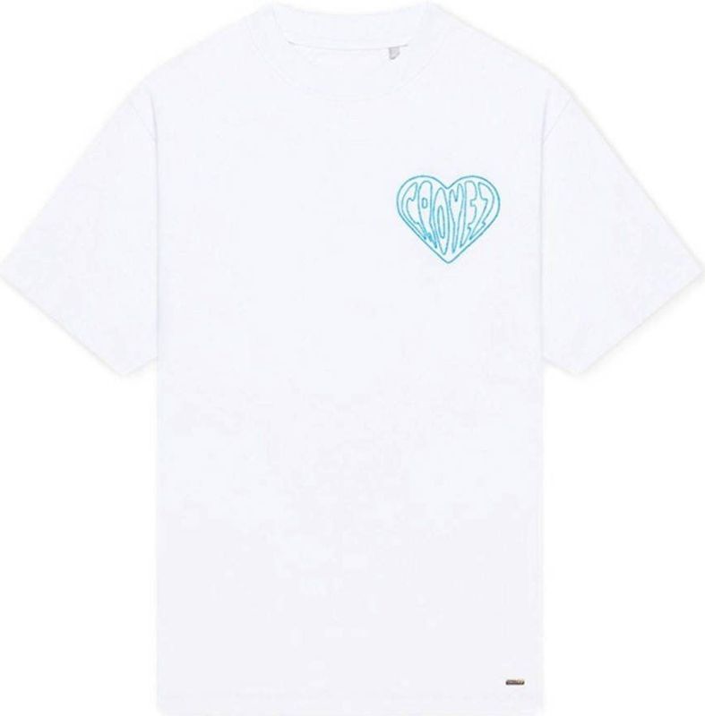 Croyez Stitched Heart T-Shirt - White XXS