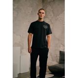 Croyez Stitched Heart T-Shirt - Black XXS