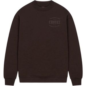 Croyez - Stamp Sweater - Bruin - Regular Fit