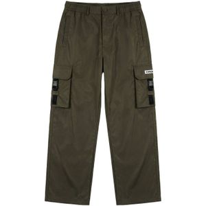 JACK&JONES JUNIOR Jpstkane Jjbarkley Cargo Pant Noos Jnr Cargobroek voor jongens, zwart, 176