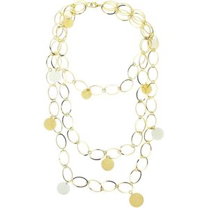 Behave Ketting goudkleurig en zilverkleurig