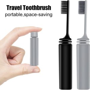 Reistandenborstel - Opvouwbaar - Tandenpoetsen - Vliegtuig - IXEN