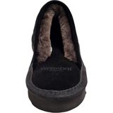 Warmbat - Herenpantoffels - Suède - Grijs - EVA-Rubberzool