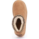 Warmbat - Durack - Enkellaarsjes - Cognac - Leer