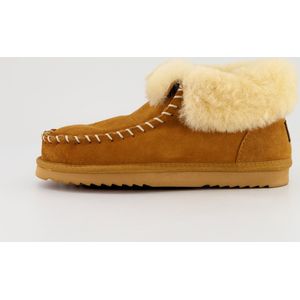 Warmbat - WIlora - Pantoffel - Cognac - Double Faced Sheepskin