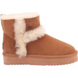 Warmbat - WLY3761/25 Wallaby - Enkellaarsjes - Bruin - Plateau Wool