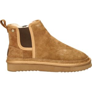 Warmbat Australia Sturt heren chelseaboot Cognac