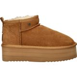 Warmbat Australia - Durack Triple - Dames Boots - Cognac - Suède - Merino-wol