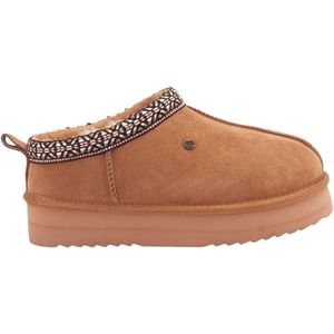 Warmbat - Kynuna Plateau Tape - Pantoffel - Cognac