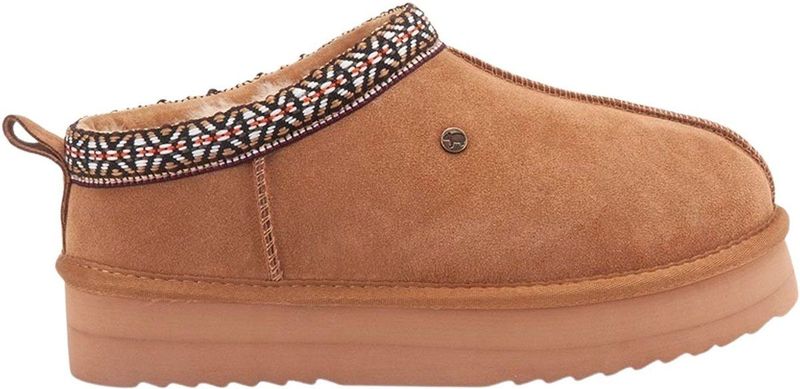 Warmbat - Kynuna Plateau Tape - Pantoffel - Cognac