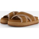 Warmbat - Nullagine - Slippers - Cognac - Suede