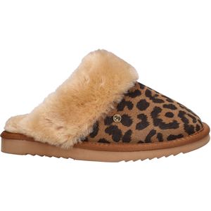 Warmbat - Collie Panther Print - Pantoffels - Chestnut