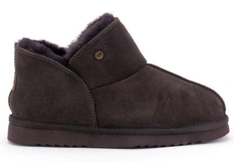 Warmbat - Willow - Suede Pantoffels - Choco