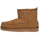 Warmbat - Wallaby - Enkellaars - Cognac - Suède - Gevoerd met Schapenwol