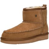 Warmbat - Wallaby - Enkellaars - Cognac - Suède - Gevoerd met Schapenwol