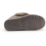Warmbat - Wiluna - Pantoffel - Moss - Suède - 100% Merinowol Voering