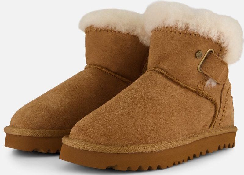 Warmbat - Langlo - Winterboots - Bruin - Suede