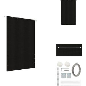 vidaXL Balkonscherm - Oxford Stof - 140x240 cm - Waterbestendig - Parasol