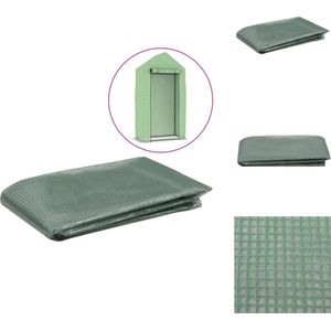 vidaXL Kasdoek - Kasdoeken - Kaszeil - Kaszeilen - Kashoes vervangend (0,5 m²) 50x100x190 cm groen