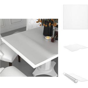 vidaXL Meubelbeschermfolie - Tafel en vloer - 70 x 70 cm - PVC - 2mm dikke tafelbeschermer - Tafelonderdeel