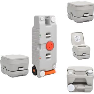 vidaXL Watertankset - Watertanksets - Campingtoilet - Kampeertoilet - Campingtoilet en watertankset draagbaar