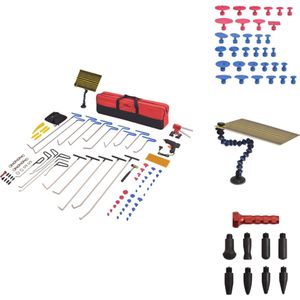 vidaXL Uitdeukset - Uitdeuksets - Uitdeukgereedschap - Uitdeukgereedschappen - 87-delige Uitdeukset zonder overspuiten roestvrij staal