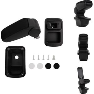 Vidaxl - Kfz-Sitze - Living Auto-Armlehne Schwarz 14x33x(30-45,5) cm abs - Schwarz