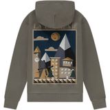 Kultivate - Hoodie Belle - Bruin - XXL - 80% Biologisch Katoen