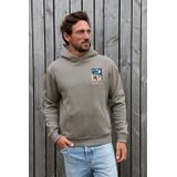 Kultivate - Hoodie Belle - Bruin - XXL - 80% Biologisch Katoen
