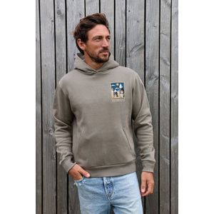 Kultivate - Hoodie Belle - Bruin - XXL - 80% Biologisch Katoen