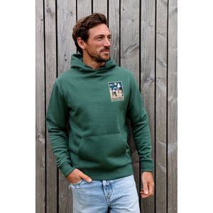Kultivate - Hoodie - Groen - Met Backprint
