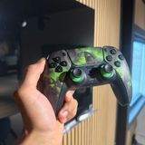 Clever PS5 Custom Green Underworld Controller