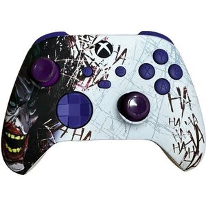 Clever Xbox Custom Purple Joker Controller
