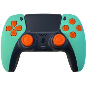 Clever PS5 Mint'n Orange Controller