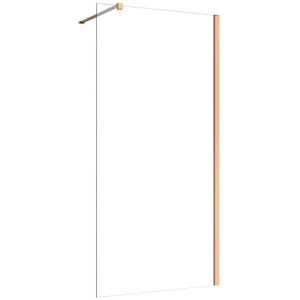 Inloopdouche 40x200 8mm Nano glas Copper serie Silvio