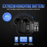 Strex - Draadloze Oordopjes - Active Noise Cancelling - Zwart - Bluetooth 5.3