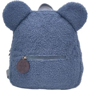 CHPN - Rugzak - Teddy rugzak - Teddy tas - Kindertas - Superzachte tas - Berentas - Schattige backpack - Blauw - Tas met oortjes