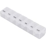 CHPN - Pillendoos - Transparant - Verdeeld in 7 Dagen