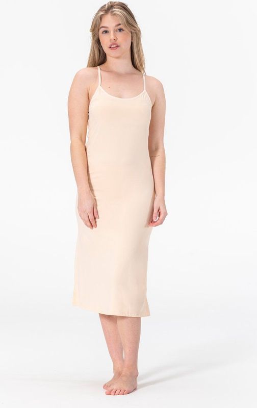 GAUBERT - Onderjurk - Beige - Microfiber - Lang (120CM)